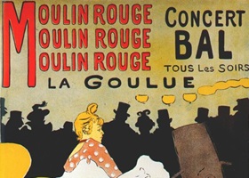 affiche du moulin rouge peintre toulouse lautrec